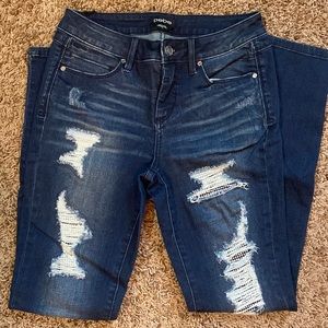 Bebe skinny jeans